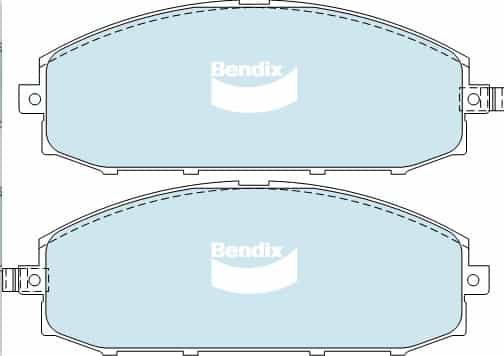 Bendix DB1361-ULT4WD Nissan Patrol Front brake pads