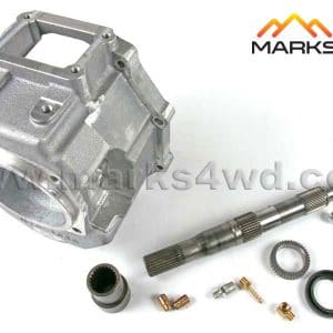 Transfer Case Adaptor - 4L60E to Surf 5-speed chain drive transfer case
