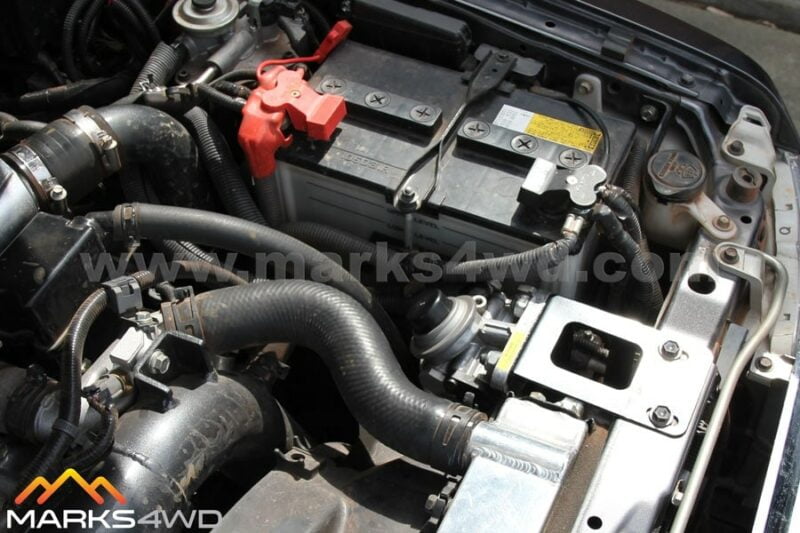 Toyota VDJ79 Fuel Filter/Water Separator Kit installed in vehicle