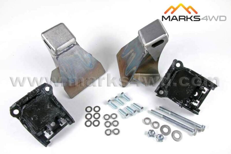 Engine mount kit to suit Chev V8 (using rubber mounts) - MFK625CCK