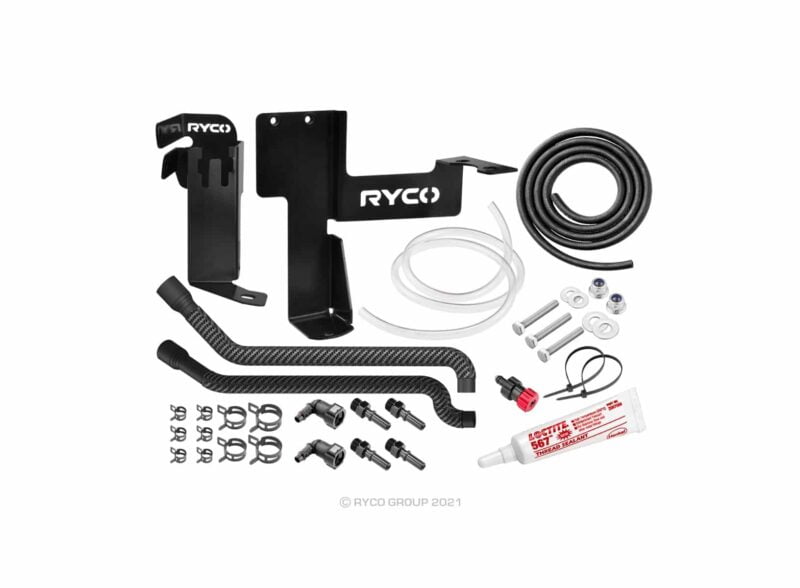 Ryco Catch Can - Diesel Fuel Water Separator - Toyota Prado KDJ150