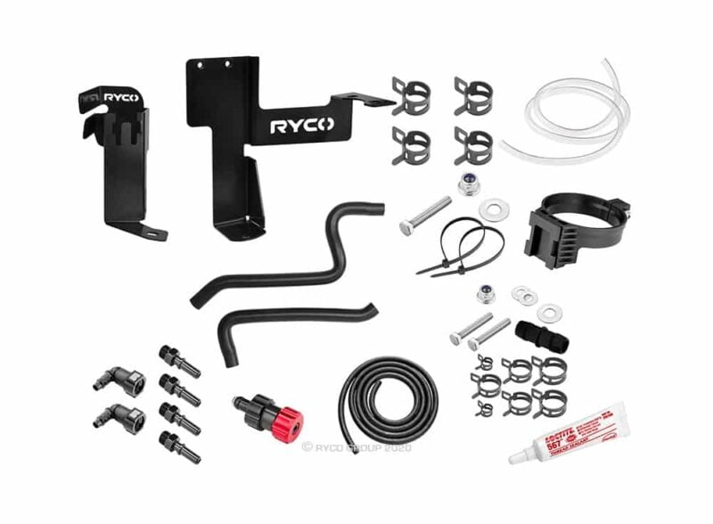 Ryco Catch Can - Diesel Fuel Separator kit - Toyota Prado GDJ