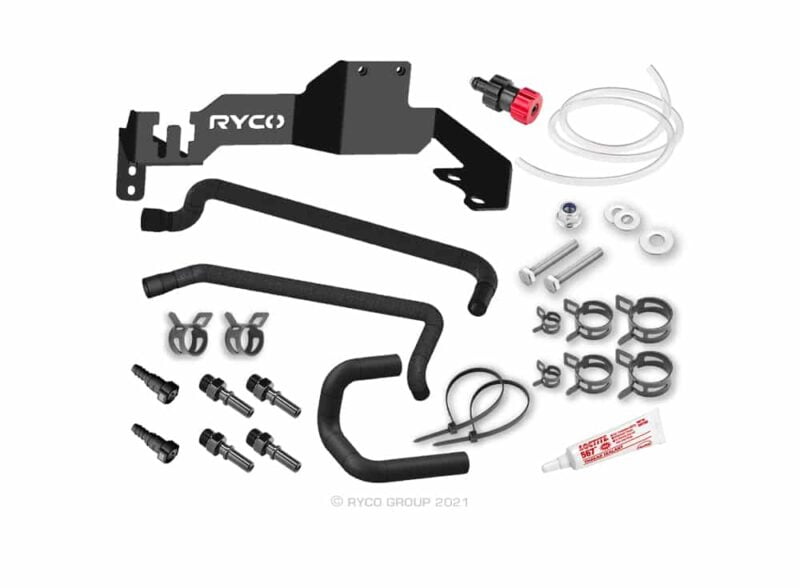 Ryco Catch Can - Diesel Fuel Separator kit - Toyota Landcruiser 200 series