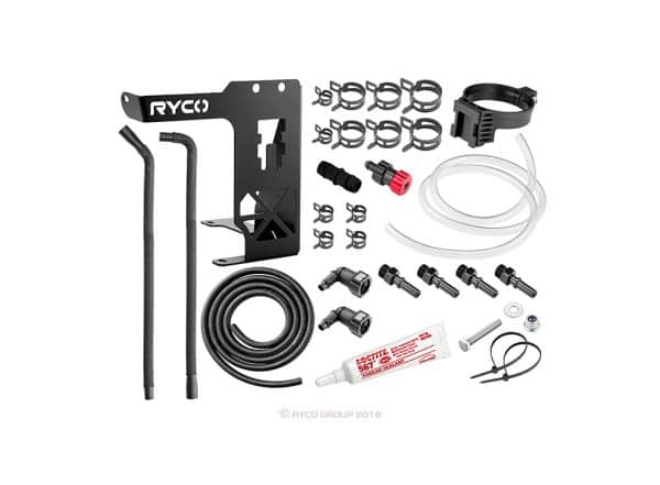 Ryco Catch Can - Diesel Fuel Separator kit - Toyota Landcruiser 70 Series