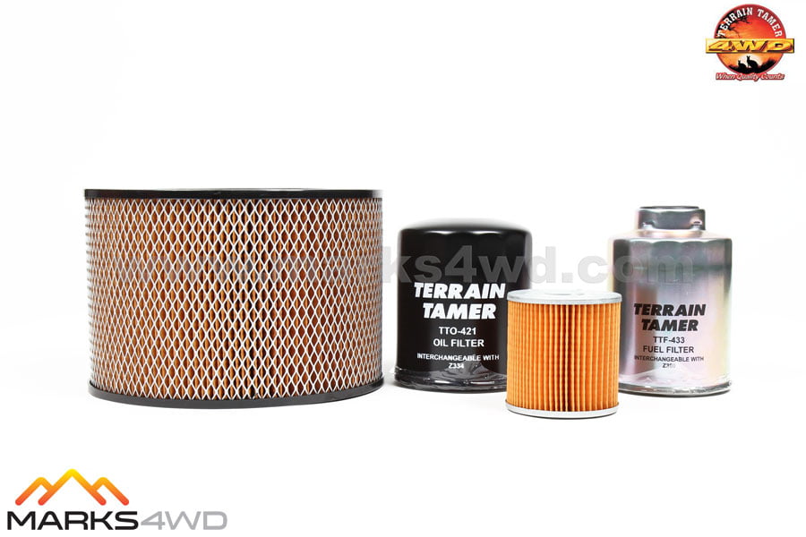 Terrain Tamer Filter Kit Toyota LandCruiser HZJ71, HZJ73, HDJ78,79