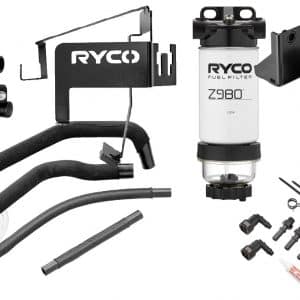 Ryco Catch Can - Diesel Fuel Separator kit - Mitsubishi Pajero Sport - Triton