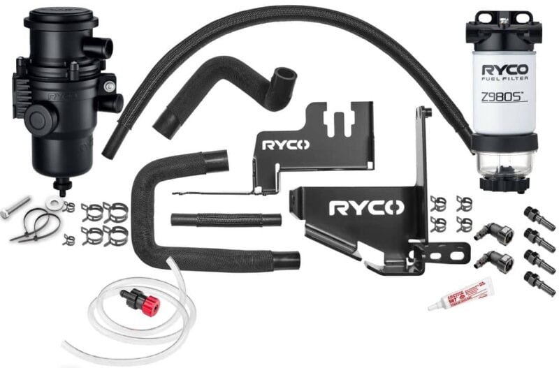 Ryco Catch Can - Diesel Fuel Separator kit - Holden Colorado RG 2.8L