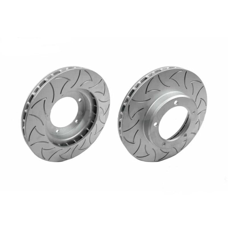 Slotted Brake Rotors to suit Toyota LandCruiser, Toyota Hilux, Nissan Patrol, Ford Ranger, Nissan Navara