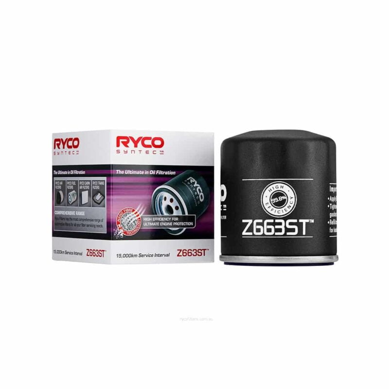 Ryco Syntec Oil Filter - Z663ST