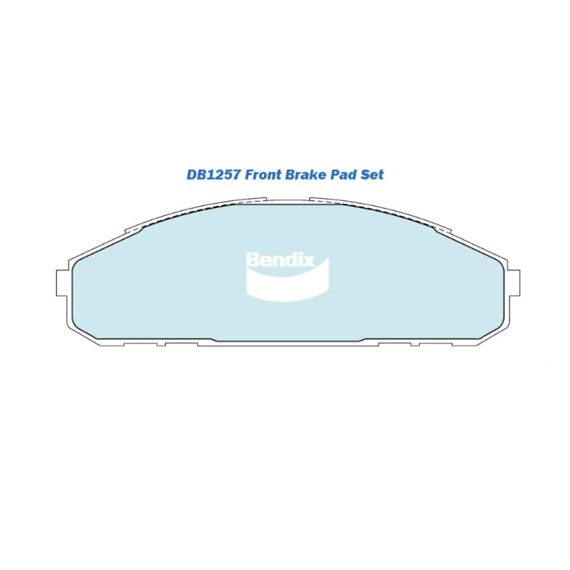 Bendix DB1257 GQ Nissan Patrol brake pads