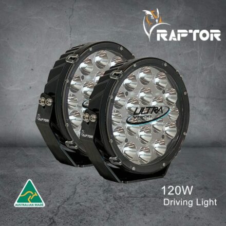 Ultra Vision Raptor 120w Driving Light