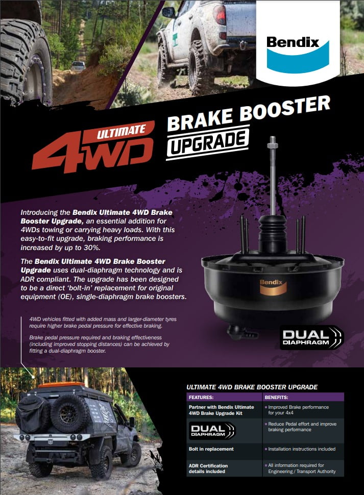 Bendix Brake Booster Upgrade