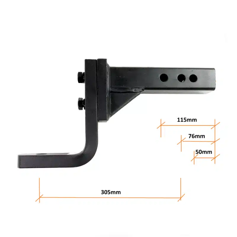 Adjustable Ball Mount Heavy Duty tow hitch 4000kg