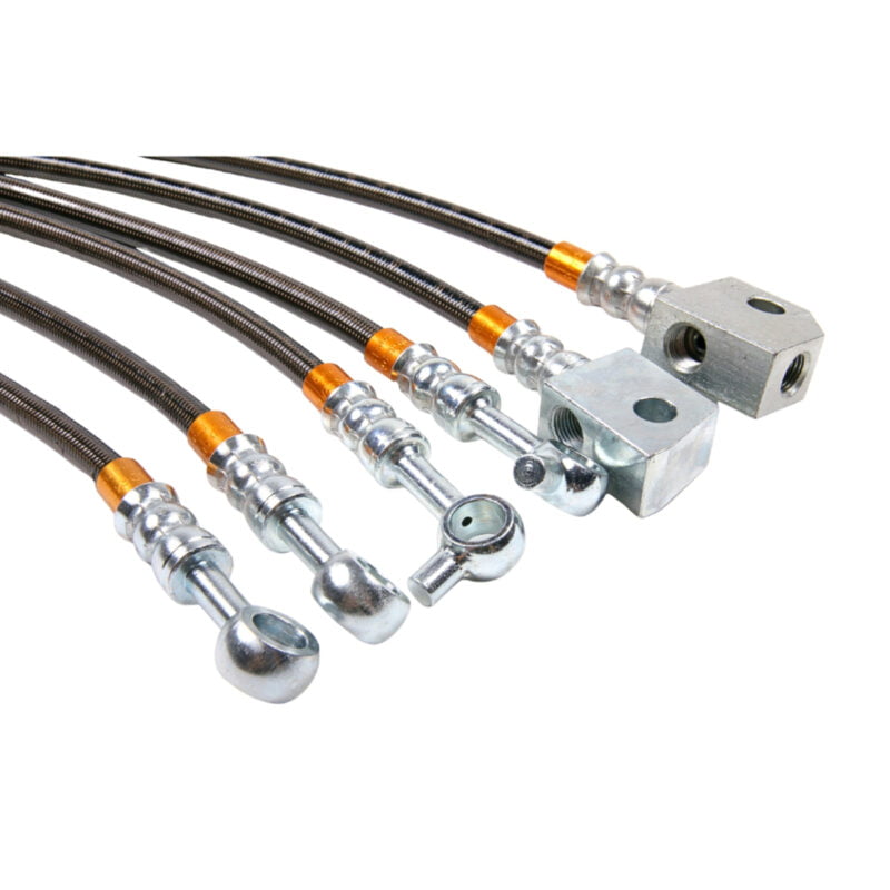 Stainless Steel Braided Brake Lines / Brake Hose Kit / Mitsubishi Pajero