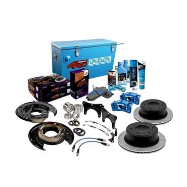 Drum to Disc Brake conversion kit / brake upgrade package for the Mitsubishi Triton rear brakes by Bendix